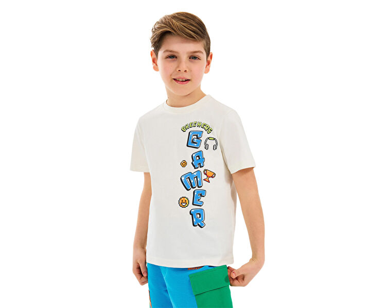 B GRAPHIC TEE T-SHIRT