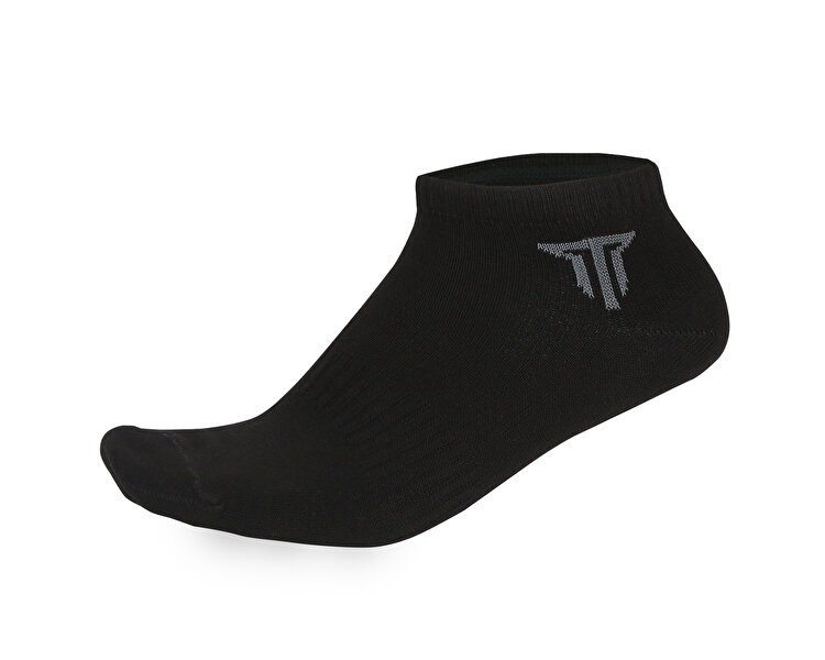 Pamuk Patik 3 Lü Siyah Beyaz Gri