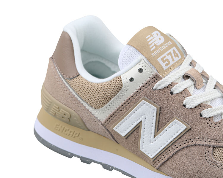New Balance Kadın 574 Krem Modeli Koleksiyonu Kadın U574ESF