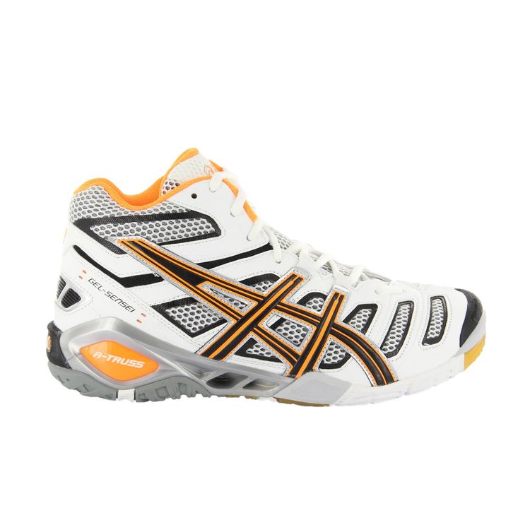 Asics Erkek Gelsensei 4 Mt White Black Neon Orange Turuncu B202Y-0199